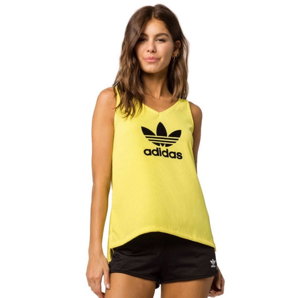 ADIDAS Originals Fashion League Yellow Tank Top